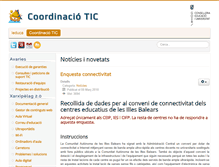Tablet Screenshot of coordinaciotic.ieduca.caib.es