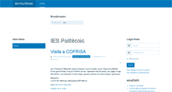 Desktop Screenshot of c07003869.eduwebs.caib.es