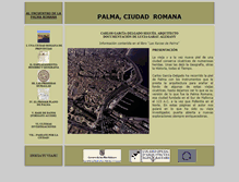 Tablet Screenshot of palmaromana.caib.es