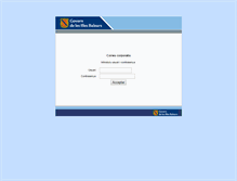 Tablet Screenshot of correu.caib.es